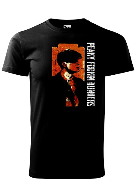 Tricou cu maneca scurta,K-off, negru ,Peaky Fookin Blinders