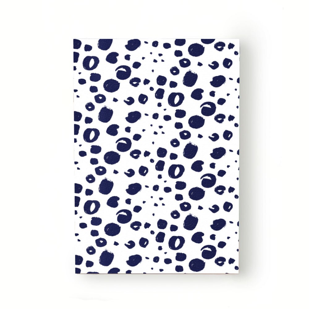 Caiet tip Agenda Heartwork cu muchie cusuta, Abstract pensula puncte, Latime 140 mm x Inaltime 200 mm