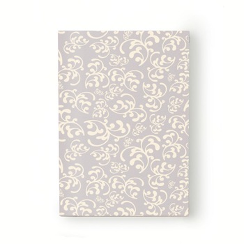 Caiet tip Agenda Heartwork cu muchie cusuta, Motiv baroc mov cenusiu, Latime 140 mm x Inaltime 200 mm Caiet tip Agenda Heartwork cu muchie cusuta, Motiv baroc mov cenusiu, Latime 140 mm x Inaltime 200 mm
