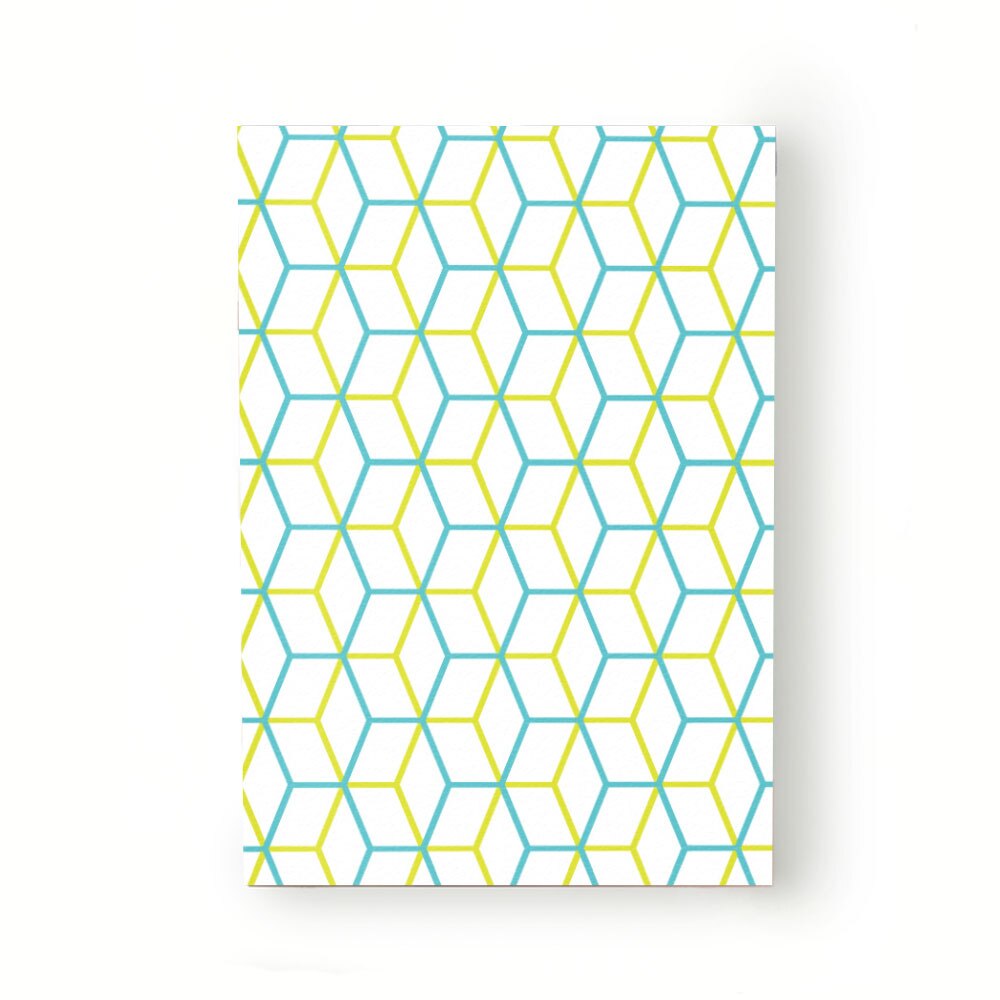 Caiet tip Agenda Heartwork cu muchie cusuta, Suprapunere linii colorate, Latime 140 mm x Inaltime 200 mm