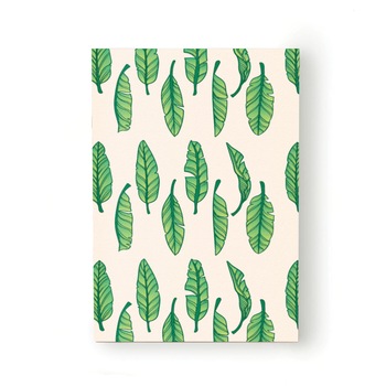 Caiet tip Agenda Heartwork cu muchie cusuta, Frunze palmier, Latime 140 mm x Inaltime 200 mm Caiet tip Agenda Heartwork cu muchie cusuta, Frunze palmier, Latime 140 mm x Inaltime 200 mm