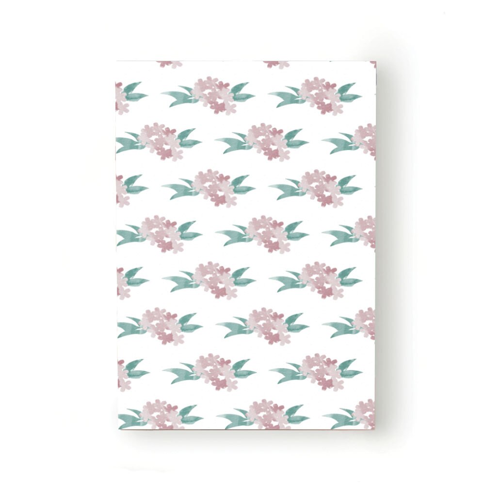 Caiet tip Agenda Heartwork cu muchie cusuta, Buchet flori acuarela, Latime 140 mm x Inaltime 200 mm