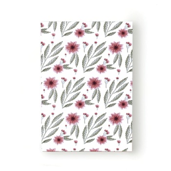 Caiet tip Agenda Heartwork cu muchie cusuta, Vegetal flori si frunze verzi, Latime 140 mm x Inaltime 200 mm Caiet tip Agenda Heartwork cu muchie cusuta, Vegetal flori si frunze verzi, Latime 140 mm x Inaltime 200 mm