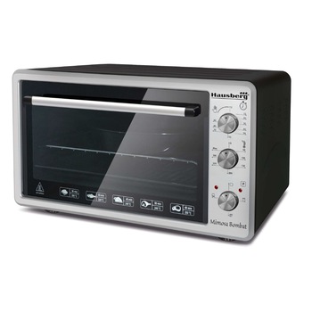 Cuptor Electric Hausberg HB-8000P capacitate 48 Litri, putere 1350W, Temperatura maxima 320 grade, timer prevazut cu alarma sonora Cuptor Electric Hausberg HB-8000P capacitate 48 Litri, putere 1350W, Temperatura maxima 320 grade, timer prevazut cu alarma sonora