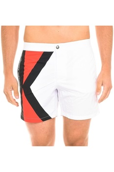 Sort Barbati Karl Lagerfeld Logo Swimshorts KL19MBM02-WHITE, Alb, L Sort Barbati Karl Lagerfeld Logo Swimshorts KL19MBM02-WHITE, Alb, L