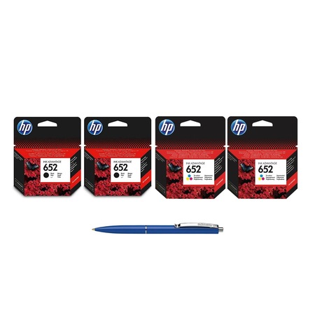 HP MAG4U Pack eredeti tintapatron csomag, 2 db F6V25AE (652) fekete és ...