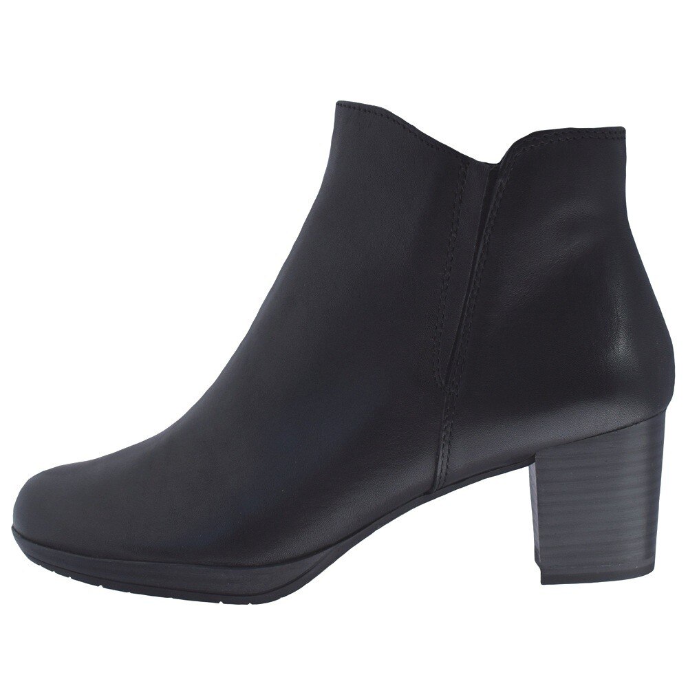 Ghete dama, din piele naturala, Marco Tozzi, 2-25389-25-01-P-08, negru, Negru