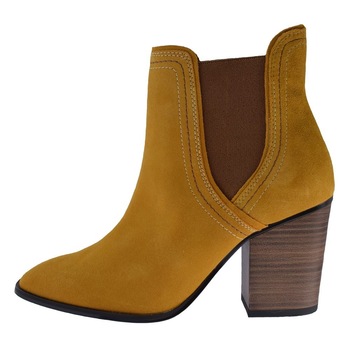 Ghete dama, din piele naturala, Tamaris, 1-25377-25-56-P-10, mustar, Mustar Ghete dama, din piele naturala, Tamaris, 1-25377-25-56-P-10, mustar, Mustar