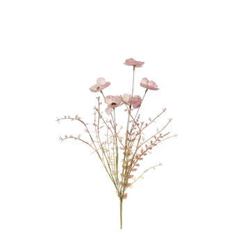 Buchet artificial maci, roz, 53x10 cm Buchet artificial maci, roz, 53x10 cm