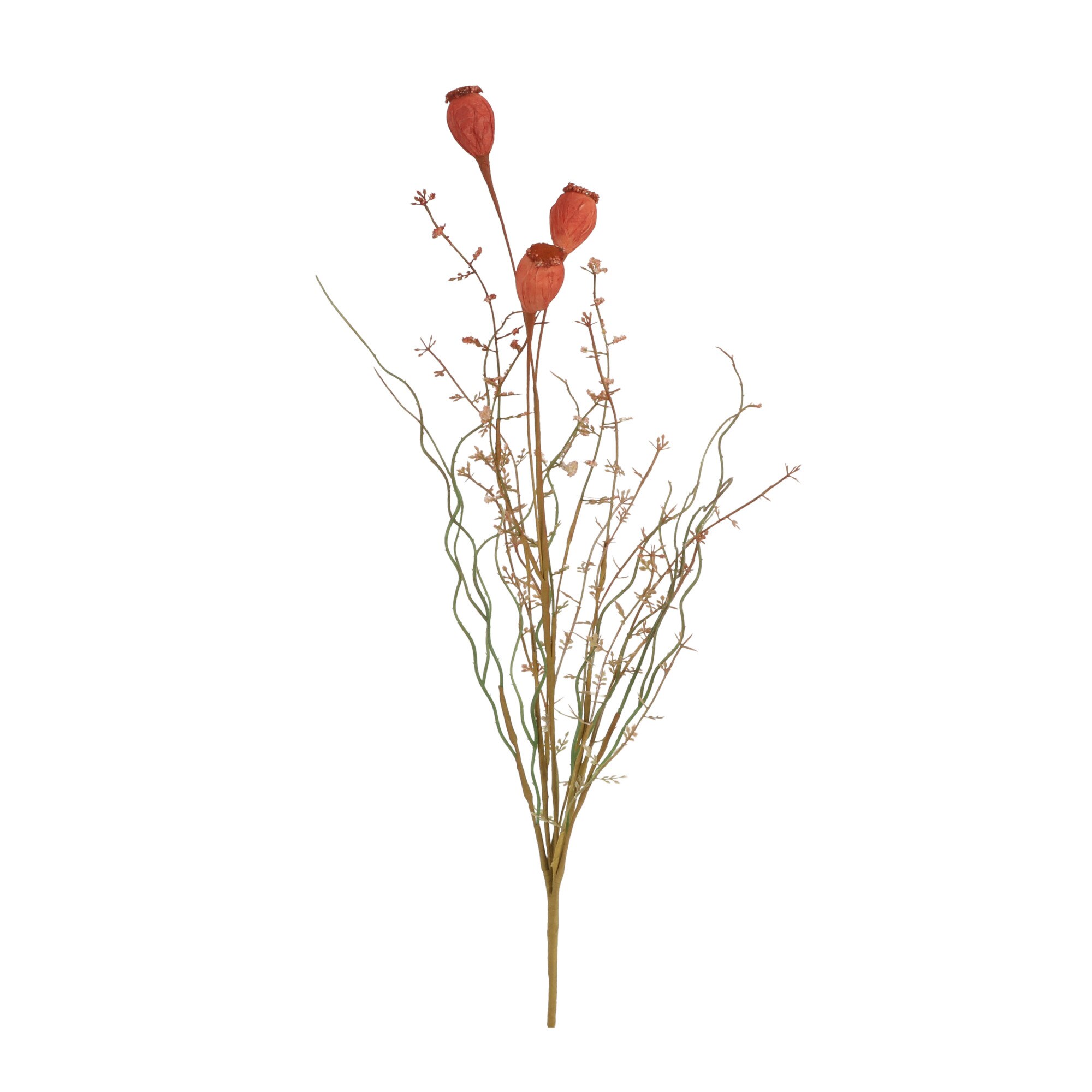 Buchet artificial maci, corai, 60x5cm