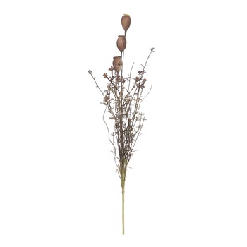 Buchet artificial, maci, maro, 58x5 cm Buchet artificial, maci, maro, 58x5 cm