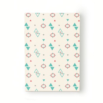 Caiet tip Agenda Heartwork cu muchie cusuta, Geometric triunghiuri pastel, Latime 140 mm x Inaltime 200 mm Caiet tip Agenda Heartwork cu muchie cusuta, Geometric triunghiuri pastel, Latime 140 mm x Inaltime 200 mm