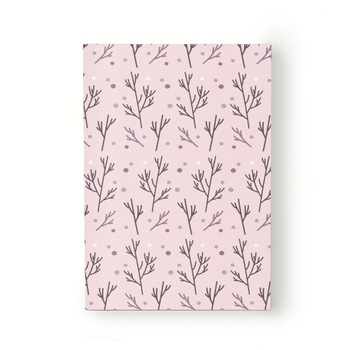 Caiet tip Agenda Heartwork cu muchie cusuta, Ramuri si puncte, Latime 140 mm x Inaltime 200 mm Caiet tip Agenda Heartwork cu muchie cusuta, Ramuri si puncte, Latime 140 mm x Inaltime 200 mm
