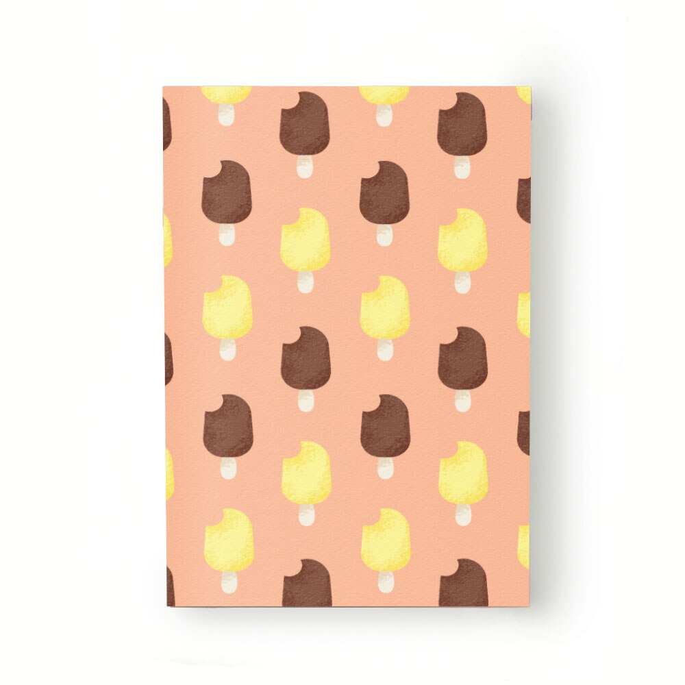 Caiet tip Agenda Heartwork cu muchie cusuta, Model vara inghetata, Latime 140 mm x Inaltime 200 mm