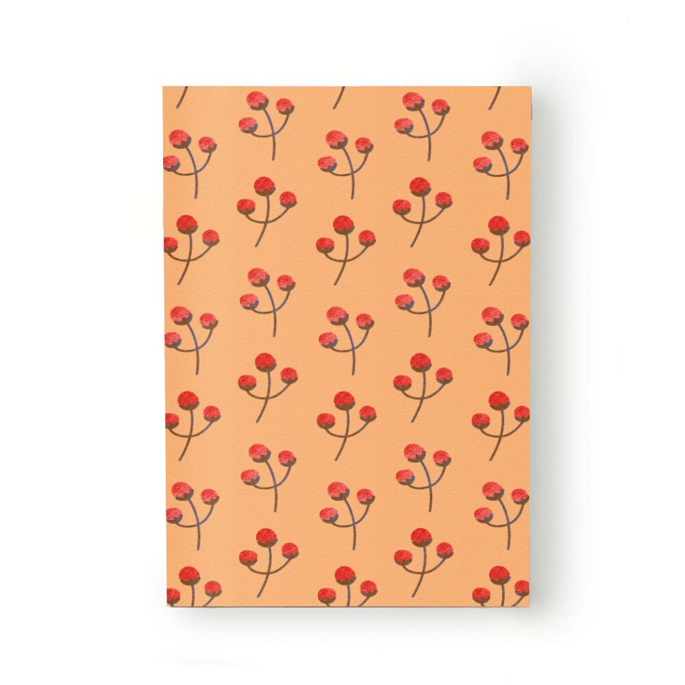 Caiet tip Agenda Heartwork cu muchie cusuta, Trei fructe rosii, Latime 140 mm x Inaltime 200 mm