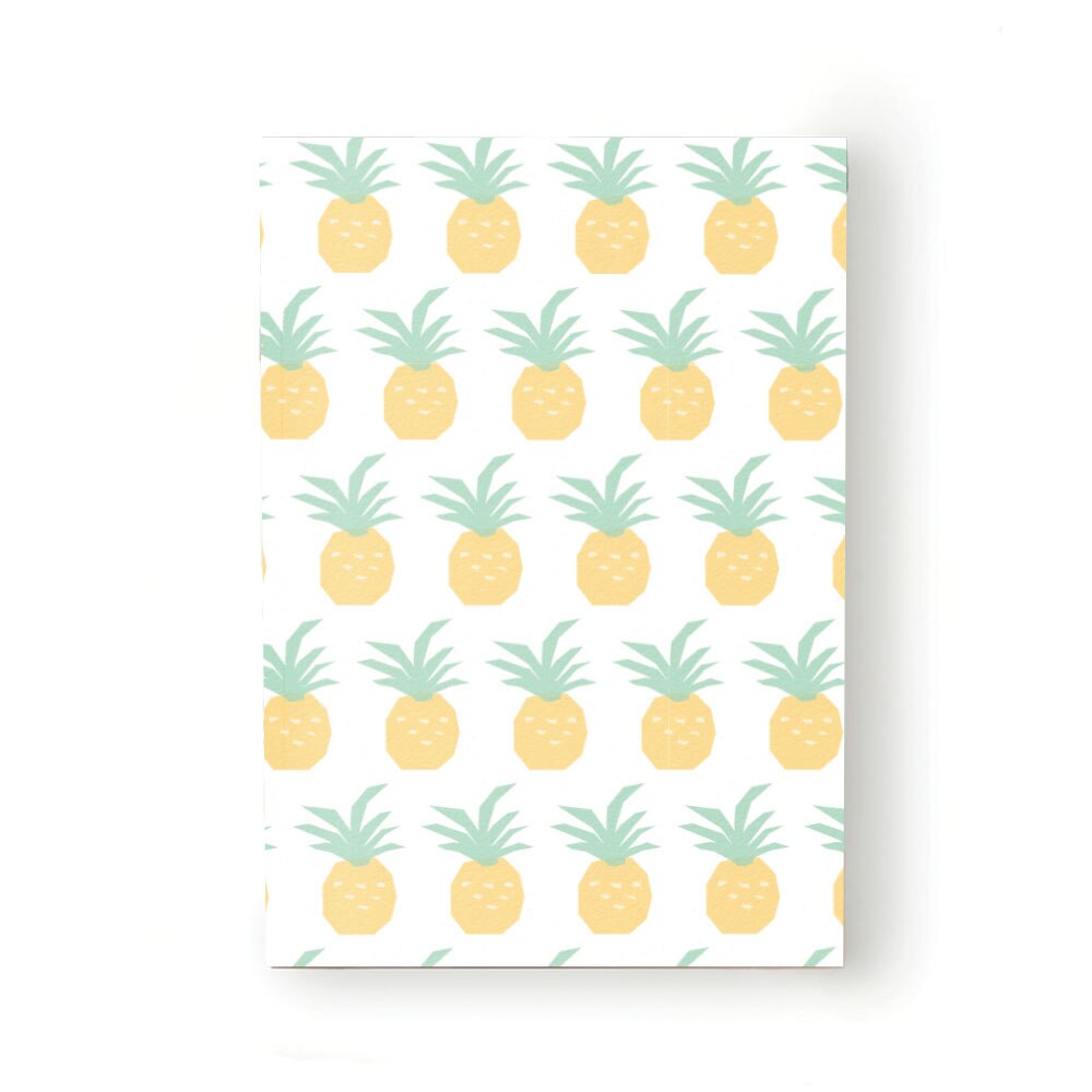 Caiet tip Agenda Heartwork cu muchie cusuta, Fructe ananas, Latime 140 mm x Inaltime 200 mm
