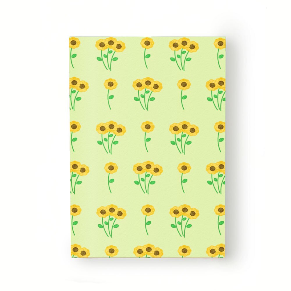 Caiet tip Agenda Heartwork cu muchie cusuta, Buchete floarea soarelui, Latime 140 mm x Inaltime 200 mm
