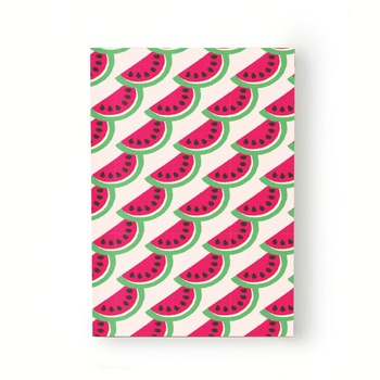 Caiet tip Agenda Heartwork cu muchie cusuta, Felii de pepene, Latime 140 mm x Inaltime 200 mm Caiet tip Agenda Heartwork cu muchie cusuta, Felii de pepene, Latime 140 mm x Inaltime 200 mm