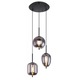 Полилей Globo Lighting Blacky, 3 x E14 max 40W, IL-371990