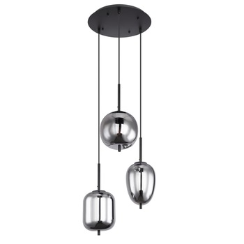 Pendul Globo Lighting Blacky, 3 x E14 max 40W, IL-371990 Pendul Globo Lighting Blacky, 3 x E14 max 40W, IL-371990