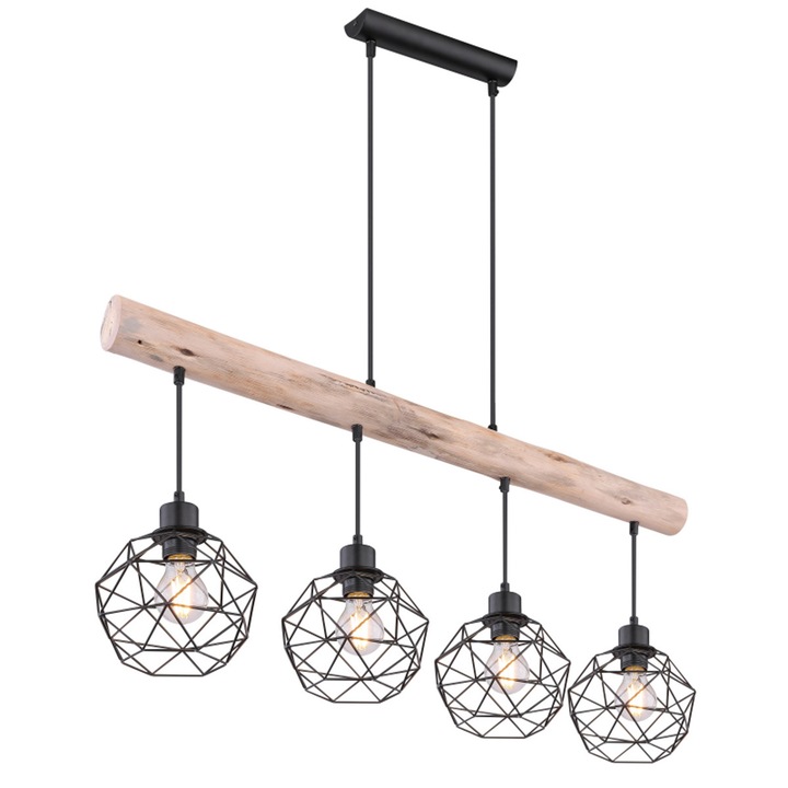 Пендел Globo Lighting Theodor, 4 x E27 max 60W, IL-372089