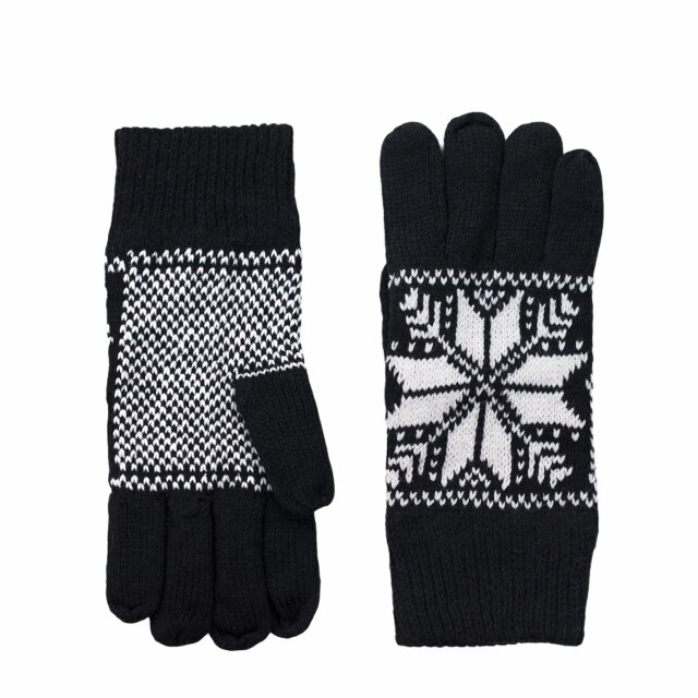 Manusi barbati Art of Polo, negre, marime universala