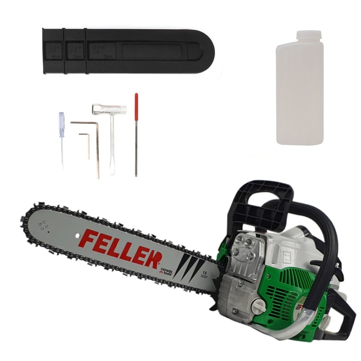 Feller ECS 400 Benzines Láncfűrész, 3.9 CP, 52 CC