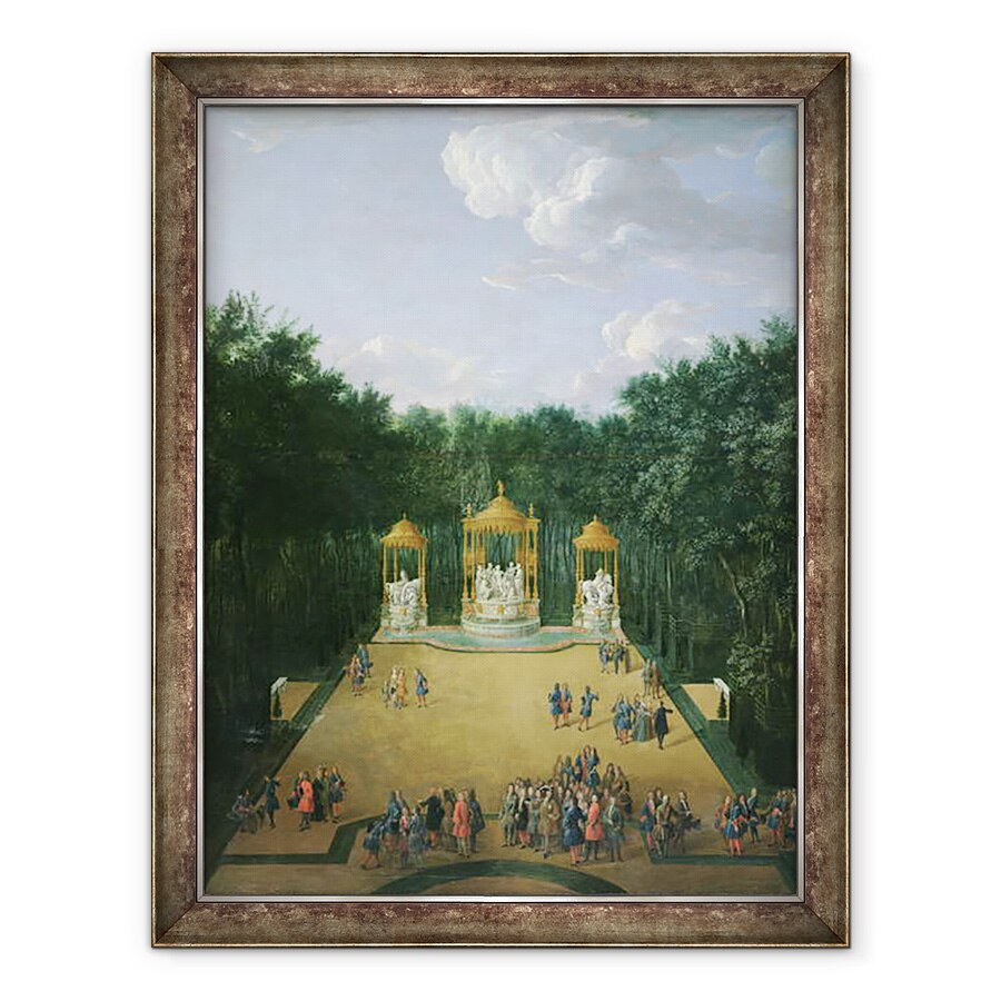 Tablou inramat - Pierre-Denis Martin - Groves de Baile lui Apollo in Gradinile Versailles, 70 x 90 cm