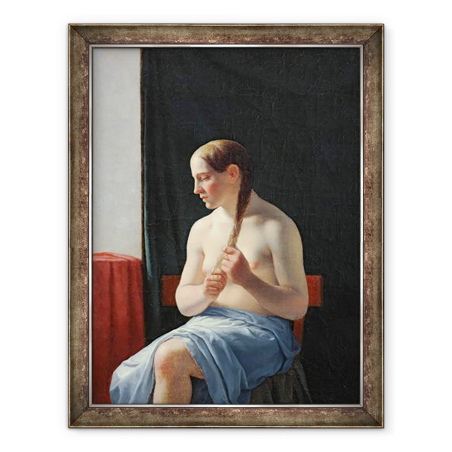 Tablou inramat - Christoffer-Wilhelm Eckersberg - Modelul, 70 x 90 cm