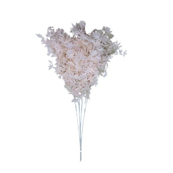 Flori artificiale decorative, albe, 110 cm