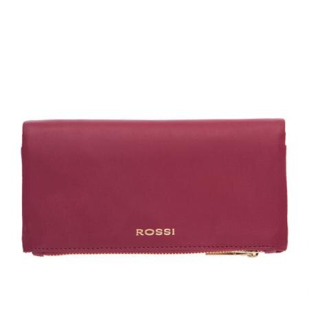 Portofel dama, RSL26135, Rosu, Piele naturala