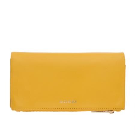 Portofel dama, RSL26141, Galben, Piele naturala
