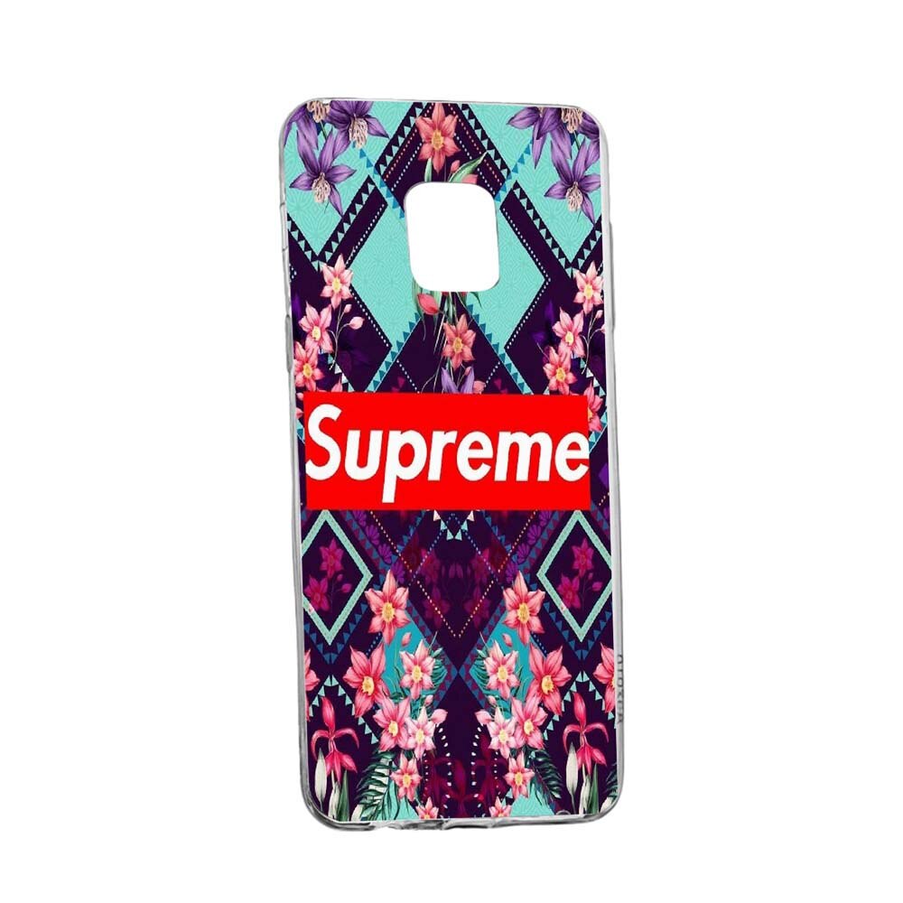 Husa Supreme, Flowers, pentru Xiaomi Redmi Note 9 Pro Max, rezistenta la uzura, anti-alunecare, 261