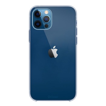 Husa iPhone 12 Pro - X-level originala, silicon clear ultraslim (0.33mm), iShield Thin - Transparenta