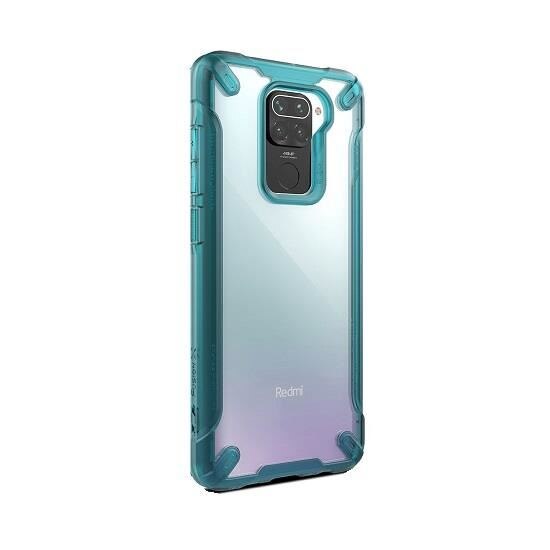 Husa Xiaomi Redmi Note 9 - Ringke Fusion X Verde Turquoise