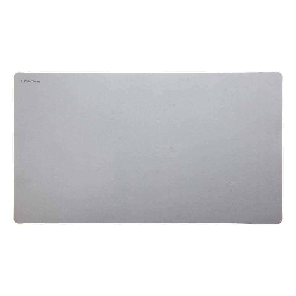 Mapa birou Flexi din piele PU, cu doua fete, pentru protectie masa, gri