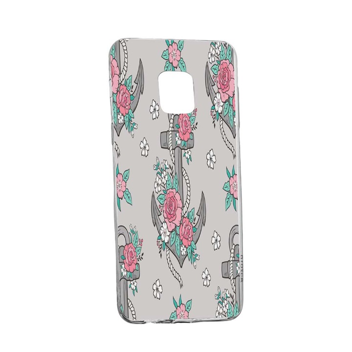 Husa Rose, Anchor, pentru Xiaomi Redmi Note 9S, rezistenta la uzura, anti-alunecare, 224