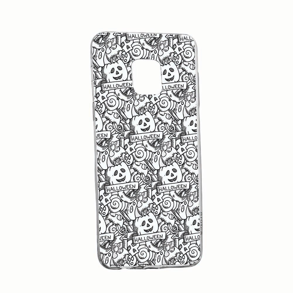 Husa pentru Xiaomi Redmi Note 9 Pro, Halloween, rezistenta la uzura, anti-alunecare, 122