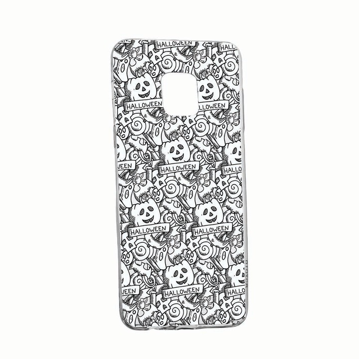 Husa pentru Xiaomi Redmi Note 9 Pro Max, Halloween, rezistenta la uzura, anti-alunecare, 122