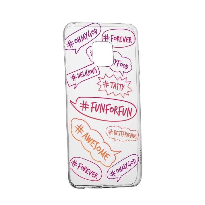 Husa pentru Xiaomi Redmi Note 9 Pro Max, Fun, rezistenta la uzura, anti-alunecare, 125