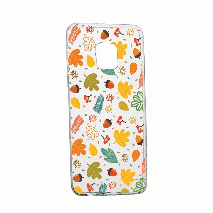 Husa pentru Xiaomi Redmi Note 9 Pro, Toamna, rezistenta la uzura, anti-alunecare, 108