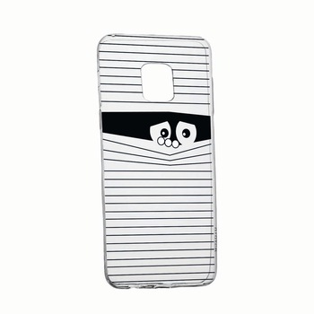 Husa pentru Xiaomi Redmi Note 9 Pro, Look Black, rezistenta la uzura, anti-alunecare, 38 Husa pentru Xiaomi Redmi Note 9 Pro, Look Black, rezistenta la uzura, anti-alunecare, 38