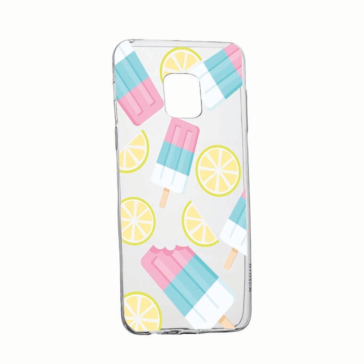 Husa pentru Xiaomi Redmi Note 9 Pro, Ice Cream, rezistenta la uzura, anti-alunecare, 65