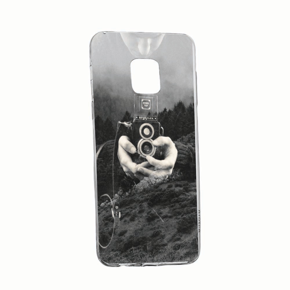 Husa pentru Xiaomi Redmi Note 9 Pro, Double Exposure, rezistenta la uzura, anti-alunecare, 13