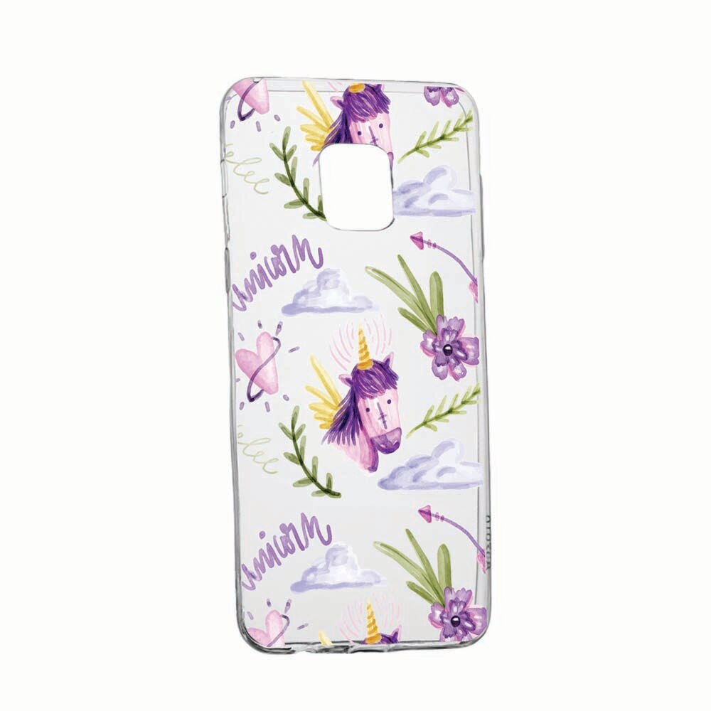 Husa pentru Xiaomi Redmi Note 9S, Unicorn, rezistenta la uzura, anti-alunecare, 89