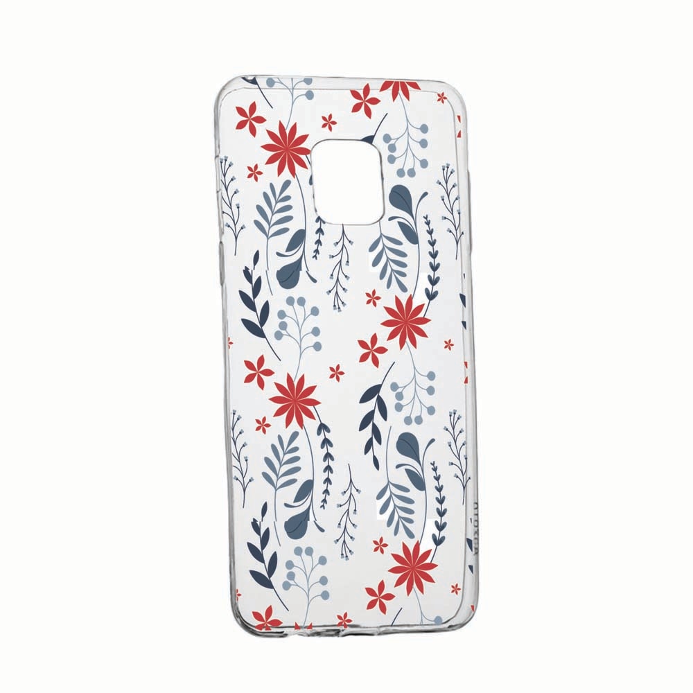 Husa pentru Xiaomi Redmi Note 9S, rezistenta la uzura, anti-alunecare, Motive florale, 155