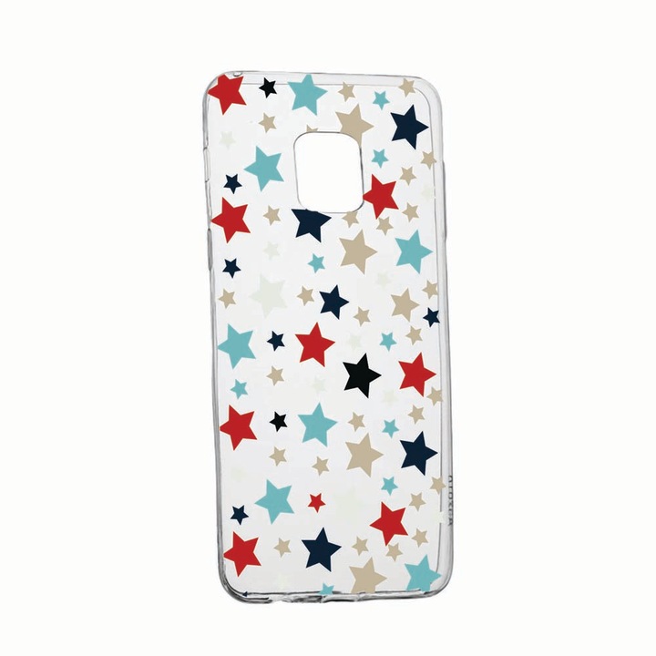 Husa pentru Xiaomi Redmi Note 9 Pro, Stars, rezistenta la uzura, anti-alunecare, 146