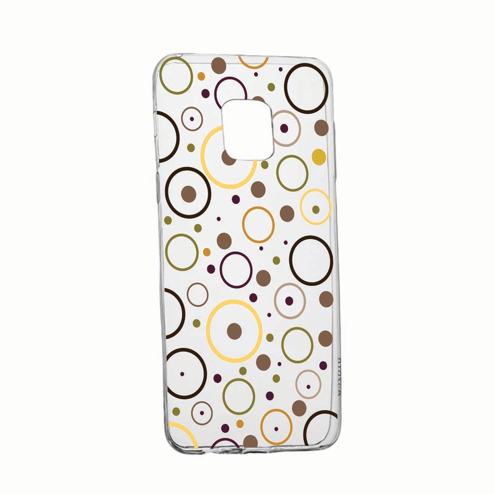 Husa pentru Xiaomi Redmi Note 9S, Circle, rezistenta la uzura, anti-alunecare, 147