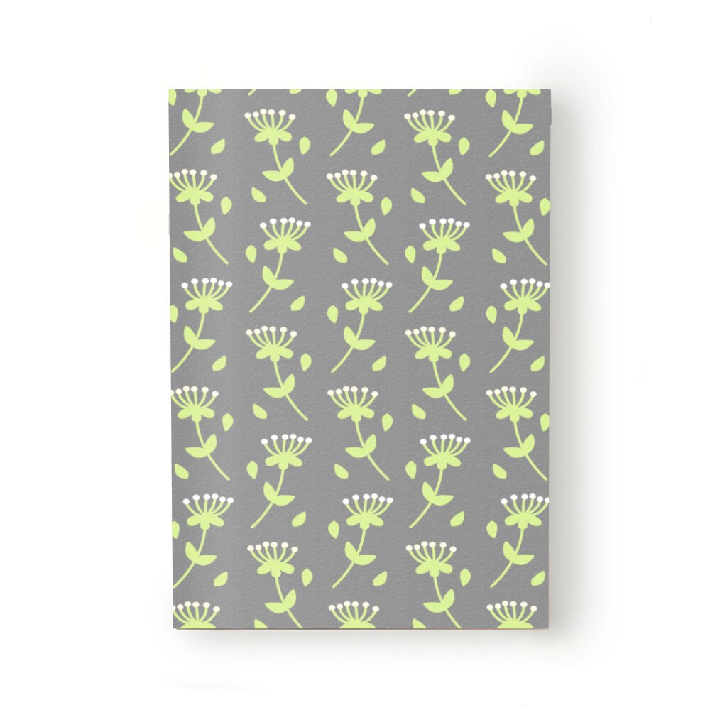 Caiet tip Agenda Heartwork cu muchie cusuta, Plante verzi 1, Latime 140 mm x Inaltime 200 mm