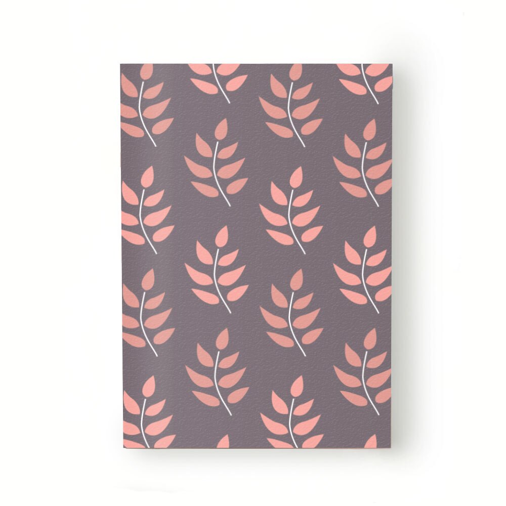 Caiet tip Agenda Heartwork cu muchie cusuta, Ramura frunze rosii, Latime 140 mm x Inaltime 200 mm